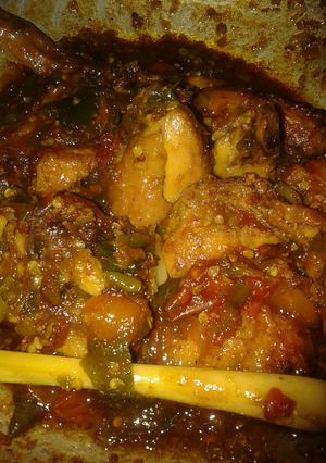 Foto resep Ayam sambel rawit puedees
