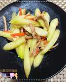 大黃瓜炒肉絲