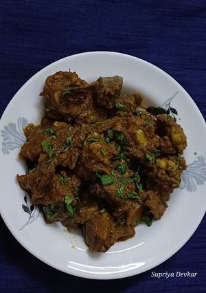 A picture of Mutton masala.