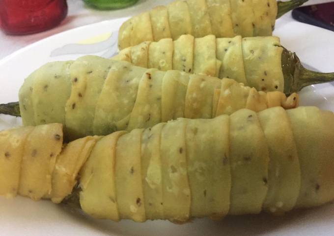 Step-by-Step Guide to Prepare Favorite Wrapped Chilli pakora