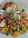 Ensalada de quinoa rápida y rica