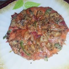 Pita Bread Pizza A picture of Pita Bread Pizza.