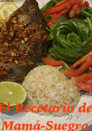Foto principal de Mojarra al mojo de ajo
