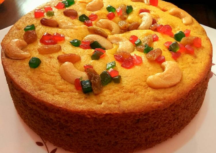 Recipe of Spring EgglessTutti fruity cake
