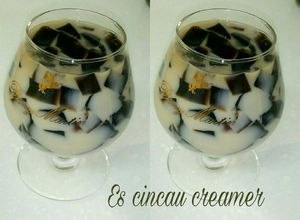 Foto resep Es cincau creamer
