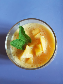 Una foto de Sorbete de naranja facilísimo con Thermomix