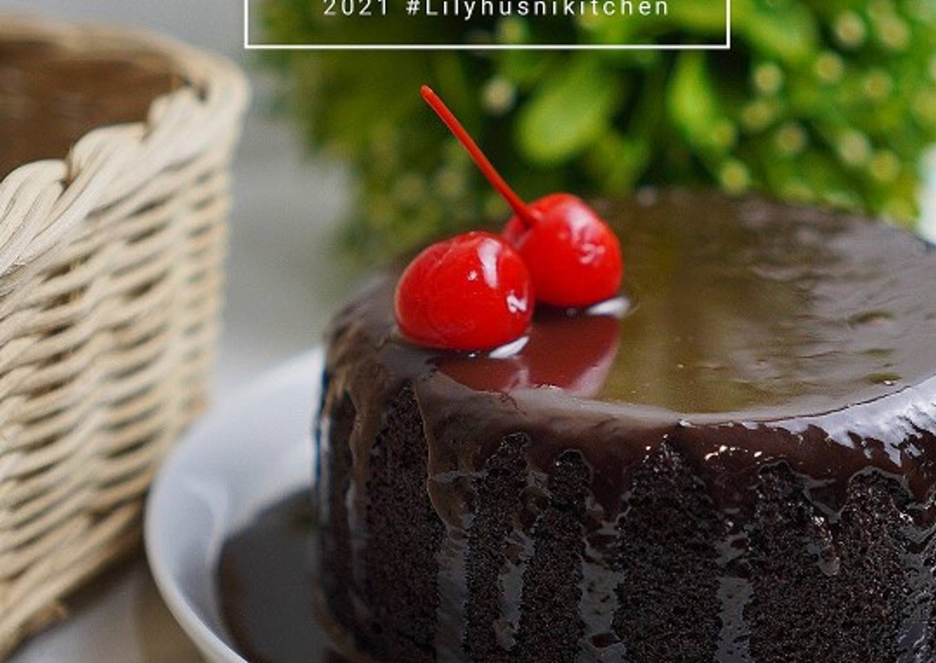 Kue coklat rice cooker