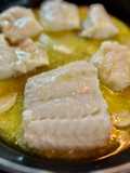 Bacalao “casi” al pil pil