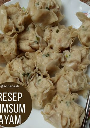 Foto resep Resep Dimsum Ayam