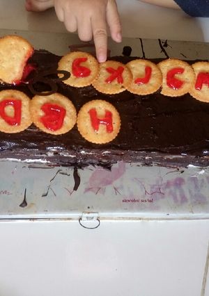 Foto resep Kue Ulang Tahun Sederhana