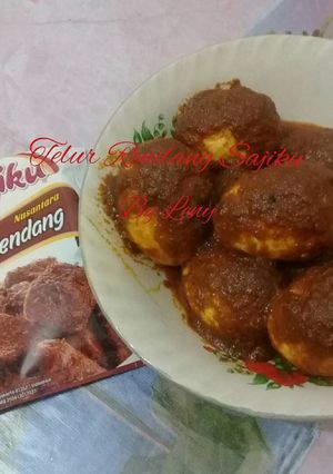 Foto resep Telur rendang sajiku