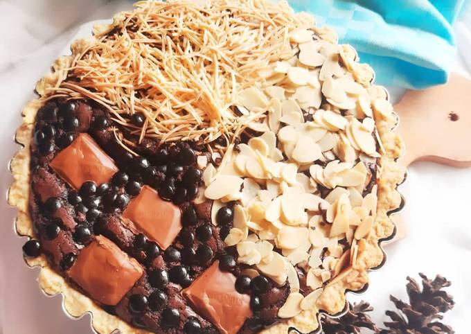 Wajib coba! Resep mudah membuat Pie brownies yang istimewa