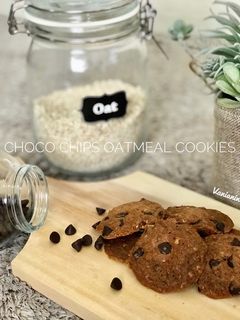 Foto resep Choco Chips Oatmeal Cookies