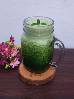 Foto resep Jus Pokcoy Timun Nanas Mint