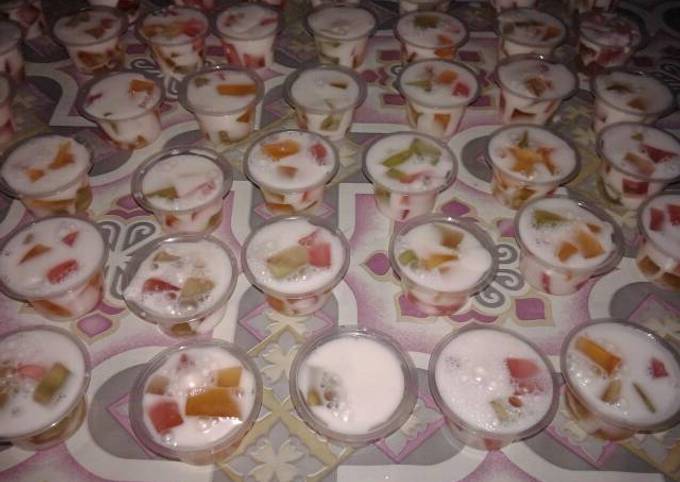 Puding Mozaik cup