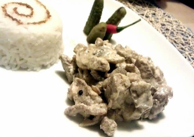 Beefstroganoff a La Balchug Kempinski Moscow