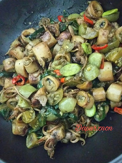 Foto resep Tumis Cumi Asin Pedas