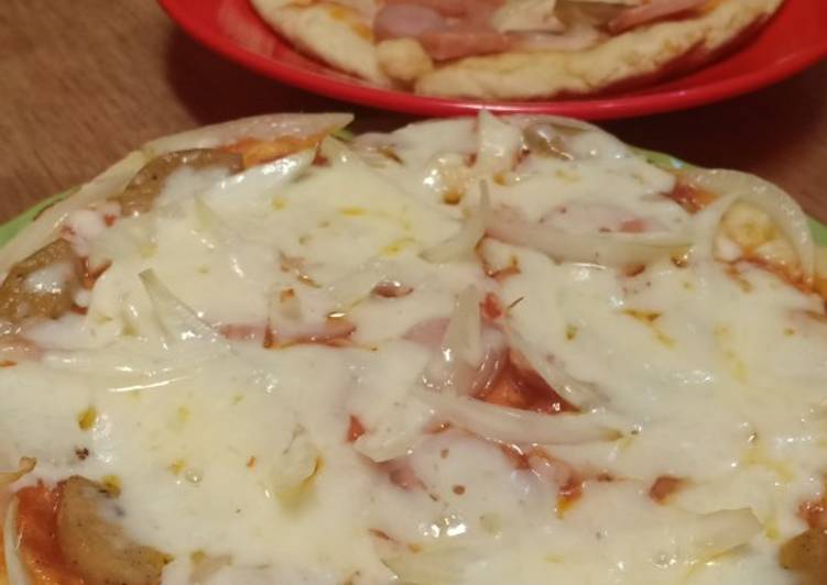 Resep Pizza teflon ala yackikuka, Bikin Ngiler