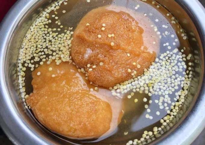कांजी वड़ा (Kanji vada recipe in hindi) रेसिपी बनाने की विधि in Hindi by Maya Chandra - Cookpad