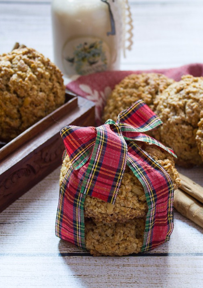 Una foto de Cookies de avena y zanahoria