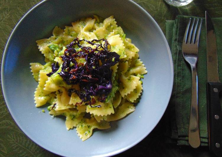 Recipe of Any-night-of-the-week Pasta broccoli e cavolo rosso