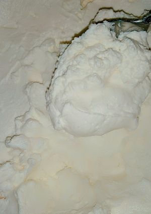A picture of Homemade Labneh ❤️👍.
