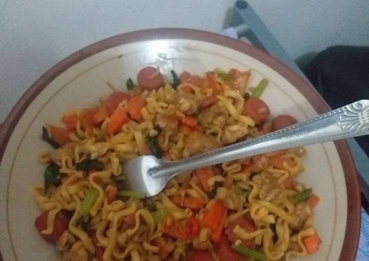 Mie Sayur Ala Anak Kost