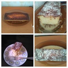 Orange cake with runny icing #authormarathon A picture of Orange cake with runny icing #authormarathon.