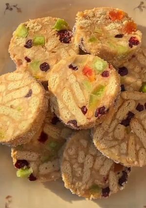 O poză a rețetei Salam de biscuiți (aromat și simplu).