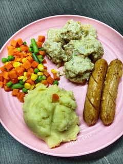 Foto resep Swedish meatball with mashed potato