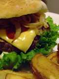 American-Style Beef Hamburger