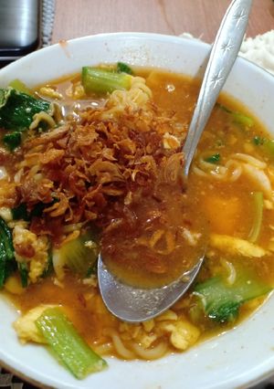 Foto resep Mie nyemek kuah