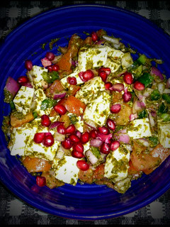 A picture of Chutney Paneer Salad.