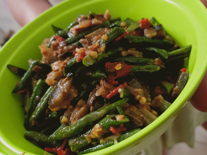 Ternyata ini loh! Bagaimana cara bikin Sambal terasi Kacang panjang dan terong ungu dijamin sesuai selera