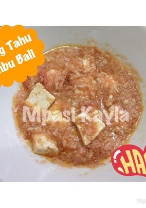 Foto resep Udang Tahu Bumbu Bali-Mpasi