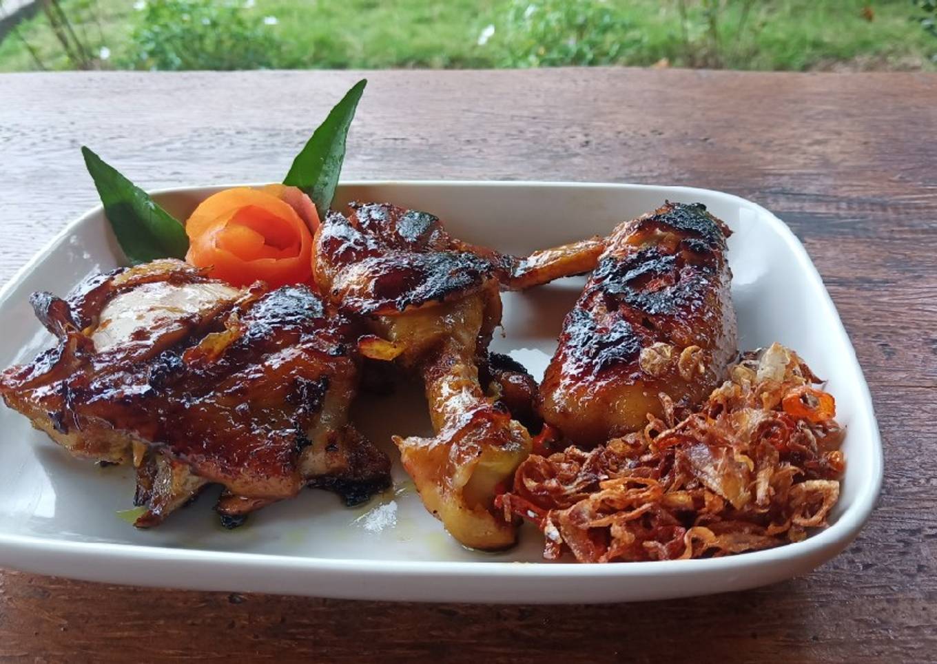 Ayam Bakar Madu ala Survival