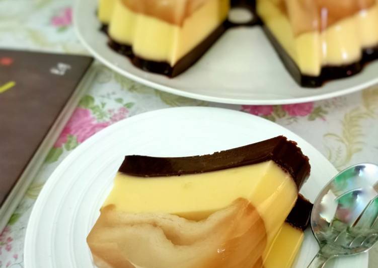 Puding Marie Tiga Lapis