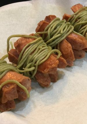 Foto resep Sosis Gulung Mie Lemonilo #unimandywithoutyoutubeday1