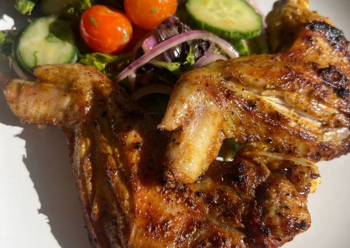 Resep Sayap ayam bakar bara api, Sempurna