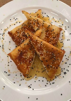 Φωτογραφία της συνταγής Φέτα σε φύλλο κρούστας με μέλι