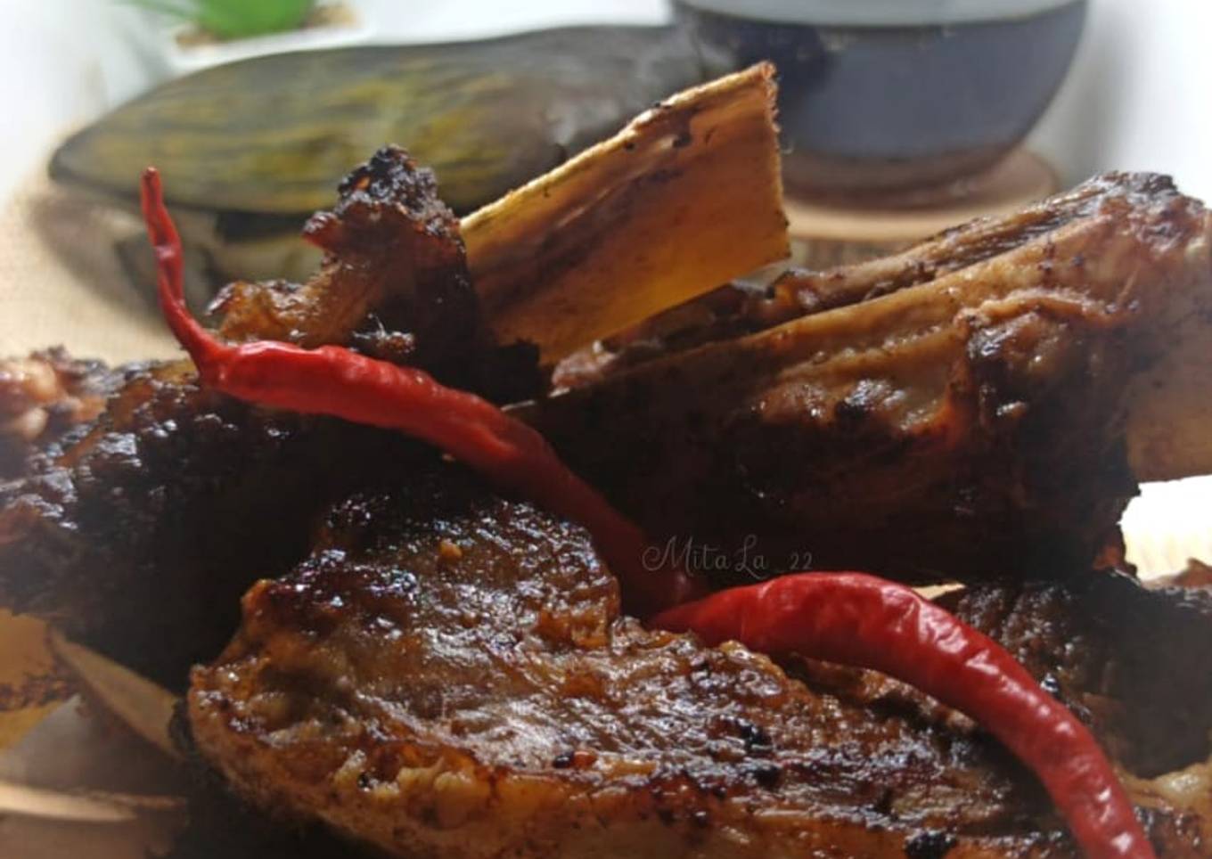 Iga Panggang sambal oles