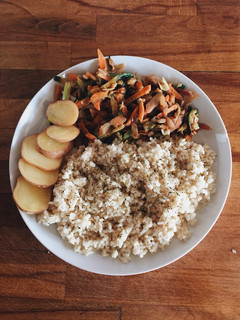Una foto de Plato combinado fit