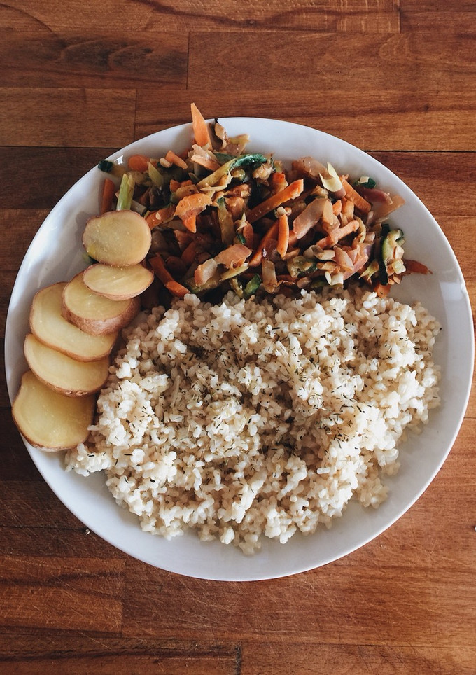 Una foto de Plato combinado fit