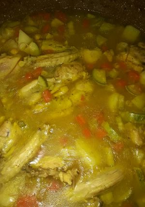 صورة لوصفة شوربه الخضار