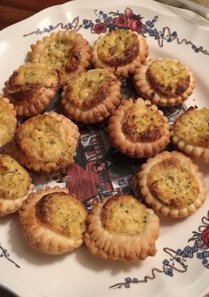 Une photo de Mes tartelettes au crabe apéro