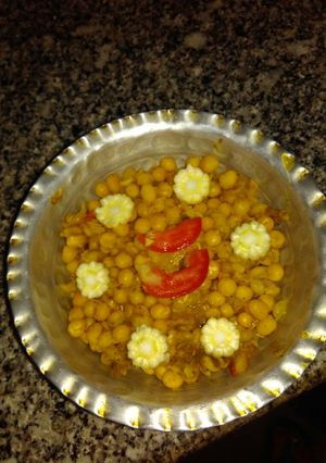 A picture of Ghugni (matar).