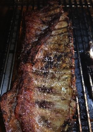Una foto de Costilla de cerdo a la parrilla