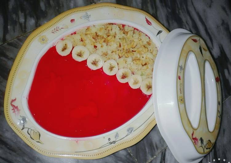 Strawberry Custard...๐