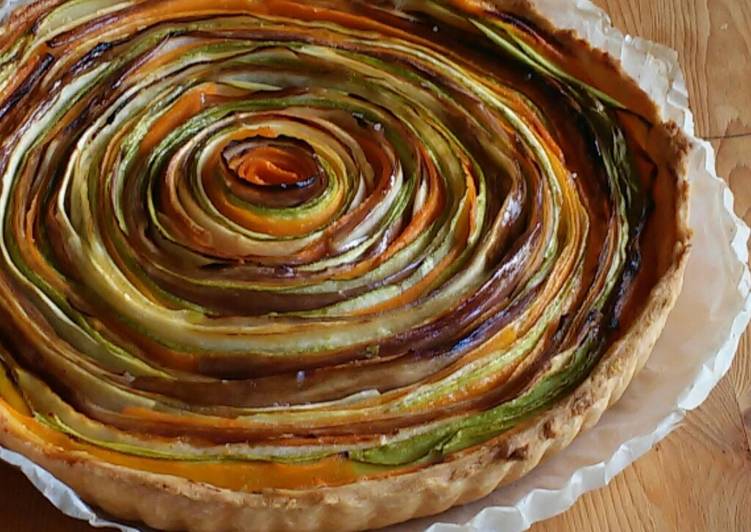 Tarta Espiral de Verduras