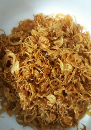Hình của món Hành phi giòn thơm.